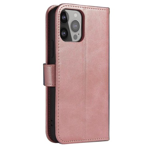 Etui Magnet Case z klapką do Samsung Galaxy S25 Ultra - różowe Etui Magnet Case z klapką do Samsung Galaxy S25 Ultra - różowe