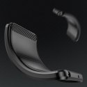 Etui silikonowe Carbon Case do Samsung Galaxy S25 Ultra - czarne