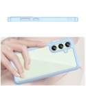 Etui silikonowe Outer Space Case z żelową ramką do Samsung Galaxy S24 FE - niebieskie