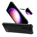 Hybrid Armor etui na Samsung Galaxy S24 FE pancerny hybrydowy pokrowiec - czarne Hybrid Armor etui na Samsung Galaxy S24 FE pancerny hybrydowy pokrowiec - czarne