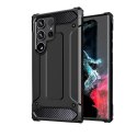Hybrid Armor etui na Samsung Galaxy S25 Ultra pancerny hybrydowy pokrowiec - czarne Hybrid Armor etui na Samsung Galaxy S25 Ultra pancerny hybrydowy pokrowiec - czarne