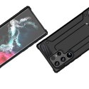 Hybrid Armor etui na Samsung Galaxy S25 Ultra pancerny hybrydowy pokrowiec - czarne Hybrid Armor etui na Samsung Galaxy S25 Ultra pancerny hybrydowy pokrowiec - czarne