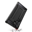 Hybrid Armor etui na Samsung Galaxy S25 Ultra pancerny hybrydowy pokrowiec - czarne Hybrid Armor etui na Samsung Galaxy S25 Ultra pancerny hybrydowy pokrowiec - czarne