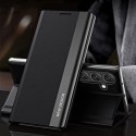 Sleep Case Pro etui do Samsung Galaxy S25+ z klapką i podstawką - czarne Sleep Case Pro etui do Samsung Galaxy S25+ z klapką i podstawką - czarne