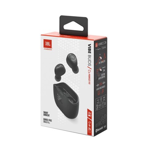 Słuchawki dokanałowe JBL Wave Buds - czarne Słuchawki dokanałowe JBL Wave Buds - czarne