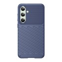 Thunder Case etui do Samsung Galaxy S24 FE silikonowy pancerny pokrowiec - niebieskie Thunder Case etui do Samsung Galaxy S24 FE silikonowy pancerny pokrowiec - niebieskie