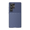 Thunder Case etui do Samsung Galaxy S25 Ultra silikonowy pancerny pokrowiec - niebieskie Thunder Case etui do Samsung Galaxy S25 Ultra silikonowy pancerny pokrowiec - niebieskie