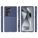 Thunder Case etui do Samsung Galaxy S25 Ultra silikonowy pancerny pokrowiec - niebieskie Thunder Case etui do Samsung Galaxy S25 Ultra silikonowy pancerny pokrowiec - niebieskie