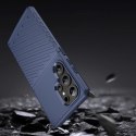 Thunder Case etui do Samsung Galaxy S25 Ultra silikonowy pancerny pokrowiec - niebieskie Thunder Case etui do Samsung Galaxy S25 Ultra silikonowy pancerny pokrowiec - niebieskie