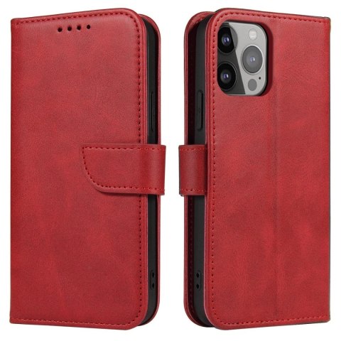 Etui Magnet Case z klapką do Samsung Galaxy A26 - czerwone Etui Magnet Case z klapką do Samsung Galaxy A26 - czerwone