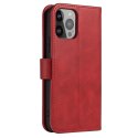 Etui Magnet Case z klapką do Samsung Galaxy A26 - czerwone
