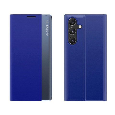 Etui New Sleep Case pokrowiec z klapką z funkcją podstawki na Samsung Galaxy A26 - niebieskie Etui New Sleep Case pokrowiec z klapką z funkcją podstawki na Samsung Galaxy A26 - niebieskie