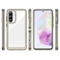 Etui Outer Space Case do Samsung Galaxy A26 pokrowiec z elastyczną ramką - półprzezroczyste, czarne