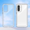 Etui Outer Space Case do Samsung Galaxy A56 pokrowiec z elastyczną ramką - przezroczyste Etui Outer Space Case do Samsung Galaxy A56 pokrowiec z elastyczną ramką - przezroczyste
