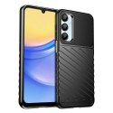 Etui Thunder Case na Samsung Galaxy A56/A36 silikonowy pancerny pokrowiec - czarne