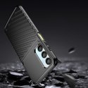 Etui Thunder Case na Samsung Galaxy A56/A36 silikonowy pancerny pokrowiec - czarne