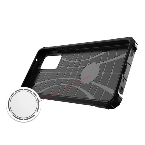 Pancerne hybrydowe etui Hybrid Armor pokrowiec na Samsung Galaxy A26 - srebrne Pancerne hybrydowe etui Hybrid Armor pokrowiec na Samsung Galaxy A26 - srebrne
