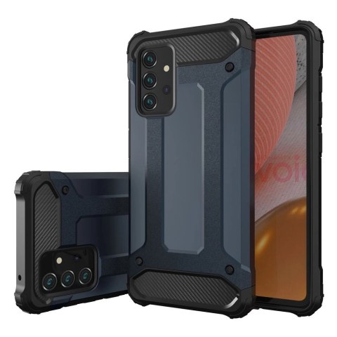 Pancerne hybrydowe etui Hybrid Armor pokrowiec na Samsung Galaxy A26 - srebrne Pancerne hybrydowe etui Hybrid Armor pokrowiec na Samsung Galaxy A26 - srebrne