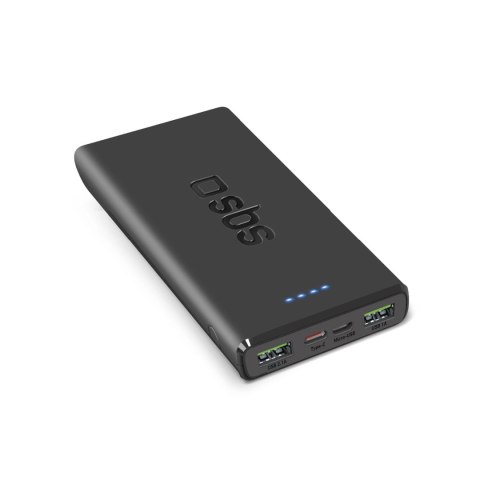 Powerbank SBS TTBB10000FASTPD20K 10000 mAh 20W z Power Delivery - czarny Powerbank SBS TTBB10000FASTPD20K 10000 mAh 20W z Power Delivery - czarny