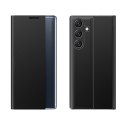 Etui New Sleep Case pokrowiec z klapką z funkcją podstawki na Samsung Galaxy A36 - czarne Etui New Sleep Case pokrowiec z klapką z funkcją podstawki na Samsung Galaxy A36 - czarne