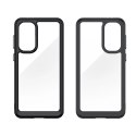 Etui Outer Space Case do Samsung Galaxy A36 pokrowiec z elastyczną ramką - czarne Etui Outer Space Case do Samsung Galaxy A36 pokrowiec z elastyczną ramką - czarne