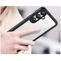 Etui Outer Space Case do Samsung Galaxy A36 pokrowiec z elastyczną ramką - czarne Etui Outer Space Case do Samsung Galaxy A36 pokrowiec z elastyczną ramką - czarne