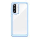 Etui Outer Space Case do Samsung Galaxy A36 pokrowiec z elastyczną ramką - niebieskie