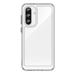 Etui Outer Space Case do Samsung Galaxy A36 pokrowiec z elastyczną ramką - przezroczyste