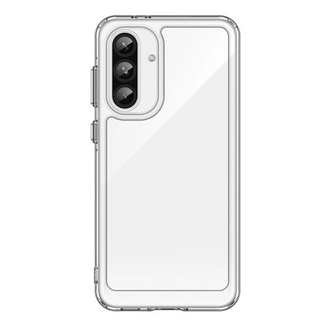 Etui Outer Space Case do Samsung Galaxy A36 pokrowiec z elastyczną ramką - przezroczyste Etui Outer Space Case do Samsung Galaxy A36 pokrowiec z elastyczną ramką - przezroczyste