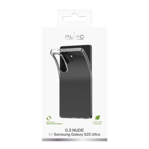 Etui silikonowe Puro 03 Nude do Samsung Galaxy S25 Ultra - przezroczyste Etui silikonowe Puro 03 Nude do Samsung Galaxy S25 Ultra - przezroczyste