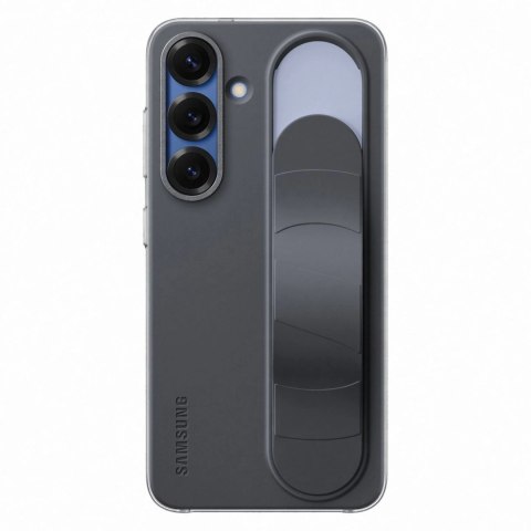 Etui silikonowe Samsung Standing Grip Case EF-GS931CBEGWW z uchwytem / podstawką do Samsung Galaxy S25 - czarne Etui silikonowe Samsung Standing Grip Case EF-GS931CBEGWW z uchwytem / podstawką do Samsung Galaxy S25 - czarne