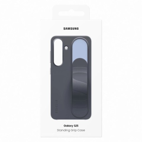 Etui silikonowe Samsung Standing Grip Case EF-GS931CBEGWW z uchwytem / podstawką do Samsung Galaxy S25 - czarne Etui silikonowe Samsung Standing Grip Case EF-GS931CBEGWW z uchwytem / podstawką do Samsung Galaxy S25 - czarne