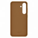 Etui z ekoskóry Samsung KindSuit Case EF-VS931PFEGWW do Samsung Galaxy S25 - złote