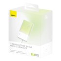 Powerbank Baseus Popsicle 5200mAh 20W z wbudowanym kablem Lightning (+ biały kabel Baseus Simple USB-C - USB-C 60W/20V/3A/30cm) 