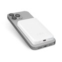 Powerbank SBS TEBB5000MAG1CW 5000 mAh USB-C, kompatybilny z MagSafe - biały Powerbank SBS TEBB5000MAG1CW 5000 mAh USB-C, kompatybilny z MagSafe - biały