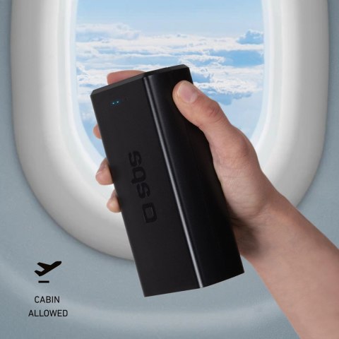 Powerbank SBS TTBB30000PD20K 30000 mAh 2 x USB-C 2 x USB-A - czarny Powerbank SBS TTBB30000PD20K 30000 mAh 2 x USB-C 2 x USB-A - czarny
