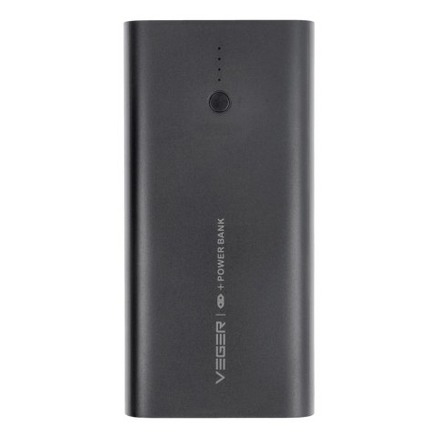 Powerbank Veger ACE100 W1146 10000mAh 20W PD QC3.0 - czarny Powerbank Veger ACE100 W1146 10000mAh 20W PD QC3.0 - czarny