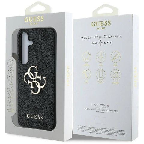 Etui Guess Big 4G Logo Classic Logo do Samsung Galaxy S25 Plus czarny Etui Guess Big 4G Logo Classic Logo do Samsung Galaxy S25 Plus czarny