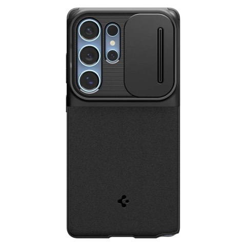 Etui Spigen Optik Armor na Samsung Galaxy S25 Ultra - czarne Etui Spigen Optik Armor na Samsung Galaxy S25 Ultra - czarne