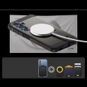 Etui Spigen Tough Armor MagSafe na Samsung Galaxy S25 - szare