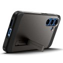 Etui Spigen Tough Armor MagSafe na Samsung Galaxy S25 - szare
