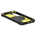 Etui Spigen Tough Armor MagSafe na Samsung Galaxy S25+ - zielone