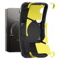 Etui Spigen Tough Armor MagSafe na Samsung Galaxy S25+ - zielone