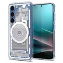 Etui Spigen Ultra Hybrid Mag na Samsung Galaxy S25 Zero One - białe