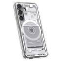 Etui Spigen Ultra Hybrid Mag na Samsung Galaxy S25 Zero One - białe
