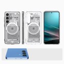 Etui Spigen Ultra Hybrid Mag na Samsung Galaxy S25 Zero One - białe