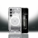 Etui Spigen Ultra Hybrid Mag na Samsung Galaxy S25 Zero One - białe