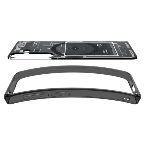 Etui Spigen Ultra Hybrid Mag na Samsung Galaxy S25 Zero One - czarne Etui Spigen Ultra Hybrid Mag na Samsung Galaxy S25 Zero One - czarne