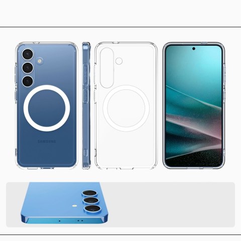 Etui Spigen Ultra Hybrid Mag na Samsung Galaxy S25+ - przezroczyste Etui Spigen Ultra Hybrid Mag na Samsung Galaxy S25+ - przezroczyste