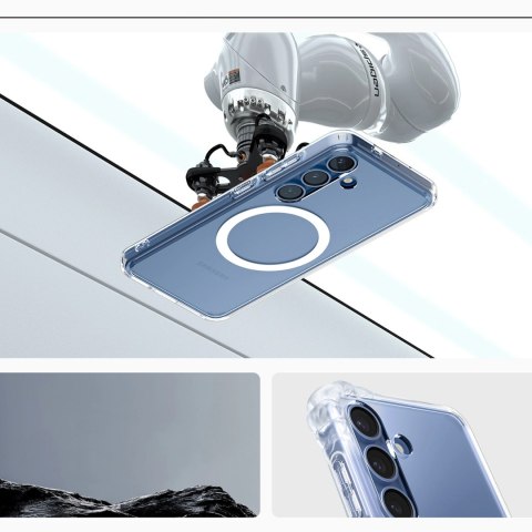 Etui Spigen Ultra Hybrid Mag na Samsung Galaxy S25+ - przezroczyste Etui Spigen Ultra Hybrid Mag na Samsung Galaxy S25+ - przezroczyste